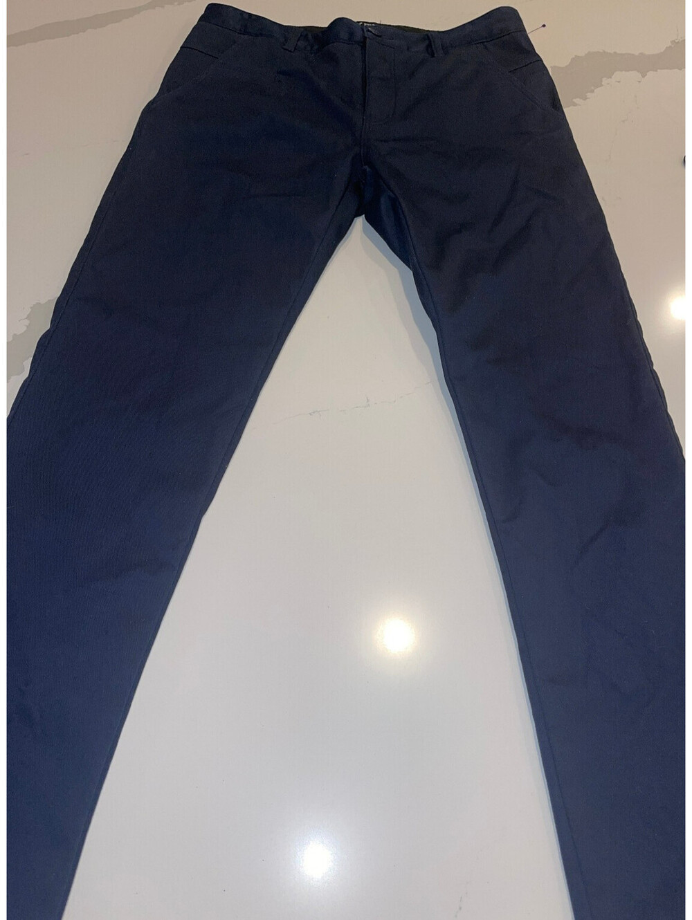 DESIGNER JUMP START COTTON BLEND BELT LOOPS POCKETS BLUE PANTS SIZE 32x31 32/31